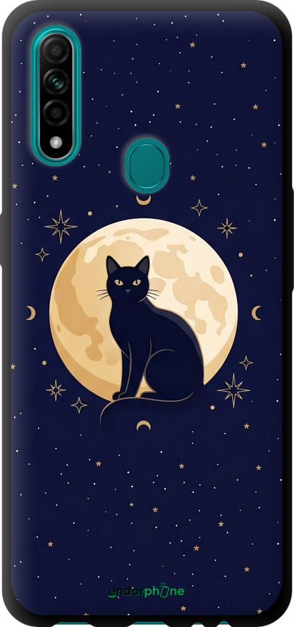 TPU чехол Cute Cat Celestial/Witchy для Oppo A31 - 6787b-1074 изображение 