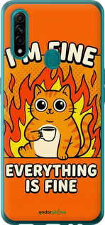 2D пластиковый чехол 'Funny Cat' для Oppo A31 изображение 10