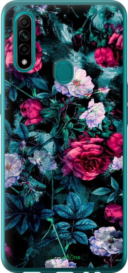 2D пластиковый чехол Сад и розы для Oppo A31 - 6483t-1074 изображение 