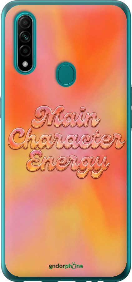 2D пластиковый чехол Aura Gradient Main Character Energy Aesthetic Y2K для Oppo A31 - 6783t-1074 изображение 