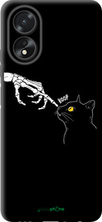 TPU чехол Кошка для Oppo A38 4G - 6505b-3337 изображение 