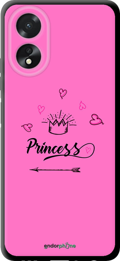 TPU чехол Princess для Oppo A38 4G - 4361b-3337 изображение 