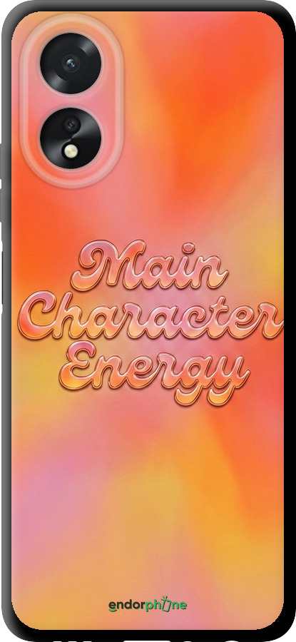 TPU чехол Aura Gradient Main Character Energy Aesthetic Y2K для Oppo A38 4G - 6783b-3337 изображение 