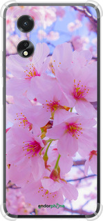 Силикон с усиленными углами чехол Сакура для Oppo A38 4G - 6029sp-3337 изображение 