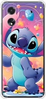 Силикон с усиленными углами чехол Стич 2 для Oppo A38 4G - 6371sp-3337 изображение 