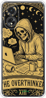 Силіконовий протиударний с посиленими кутами чехол The Overthinker для Oppo A38 4G - 6774sp-3337 изображение 