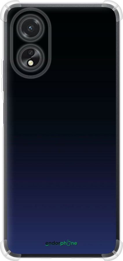 Силикон с усиленными углами чехол Градиент в тёмно - синем стиле для Oppo A38 4G - 6542sp-3337 изображение 