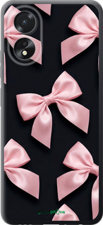 Силиконовый чехол Coquette Ribbons Dark Coquette для Oppo A38 4G - 6767u-3337 изображение 