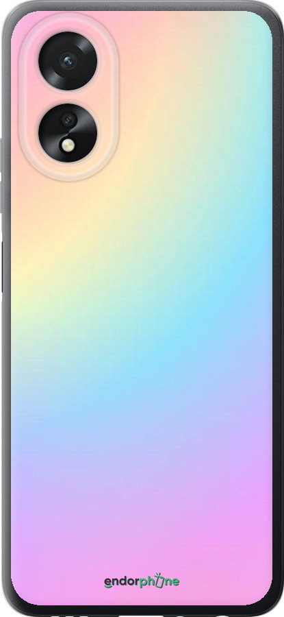 

Силіконовий чохол "Веселка 2" для Oppo A38 4G, Рожевий