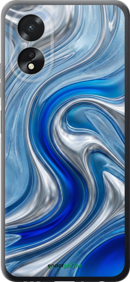 Силиконовый чехол Liquid Chrome для Oppo A38 4G - 6781u-3337 изображение 