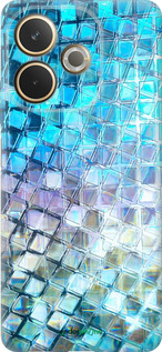 Силиконовый чехол Переливающаяся чешуя для Oppo A5 PRO - 227u-3956 изображение 