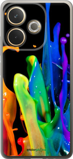 Силиконовый чехол брызги краски для Oppo A5 PRO - 3957u-3956 изображение 