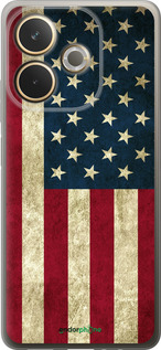 Силиконовый чехол Флаг США для Oppo A5 PRO - 395u-3956 изображение 