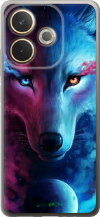 Силіконовий чехол Арт-вовк для Oppo A5 PRO - 3999u-3956 изображение 