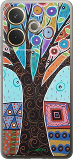 Силиконовый чехол Арт-дерево для Oppo A5 PRO - 4008u-3956 изображение 