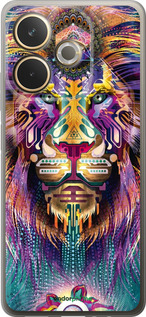 Силиконовый чехол Люминесцентный лев для Oppo A5 PRO - 4037u-3956 изображение 