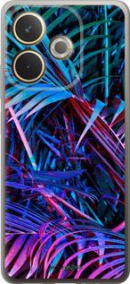 Силиконовый чехол Папоротник под ультрафиолетом для Oppo A5 PRO - 4069u-3956 изображение 