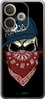 Силиконовый чехол Череп в кепке для Oppo A5 PRO - 4127u-3956 изображение 