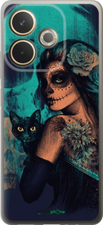 Силиконовый чехол Fantasy girl для Oppo A5 PRO - 4133u-3956 изображение 