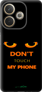 Силиконовый чехол Don't touch the phone для Oppo A5 PRO - 4261u-3956 изображение 