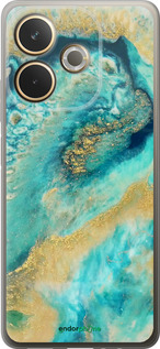 Силиконовый чехол Green marble для Oppo A5 PRO - 4365u-3956 изображение 