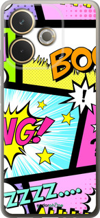 Силиконовый чехол Комикс 1 для Oppo A5 PRO - 4407u-3956 изображение 