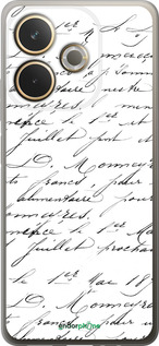 Силиконовый чехол Прописной шрифт для Oppo A5 PRO - 4475u-3956 изображение 