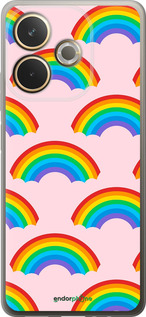 Силиконовый чехол Rainbows для Oppo A5 PRO - 4478u-3956 изображение 