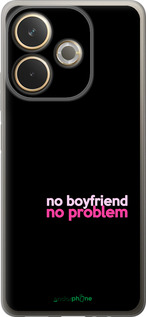 Силіконовий чехол no boyfriend no problem для Oppo A5 PRO - 4549u-3956 изображение 