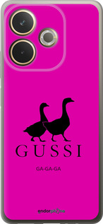 Силиконовый чехол Гуси для Oppo A5 PRO - 4561u-3956 изображение 