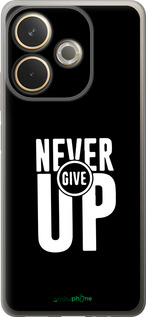 Силиконовый чехол Никогда не сдавайся для Oppo A5 PRO - 4572u-3956 изображение 