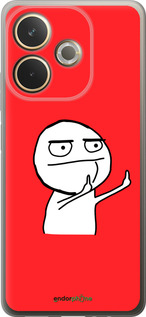 Силиконовый чехол Мем для Oppo A5 PRO - 4578u-3956 изображение 