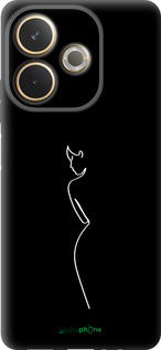 Силиконовый чехол Силуэт1 для Oppo A5 PRO - 4590u-3956 изображение 