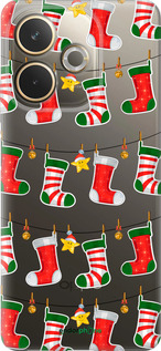 Силиконовый чехол Новогодний 9 для Oppo A5 PRO - 4622u-3956 изображение 