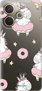 Силиконовый чехол Единорожки для Oppo A5 PRO - 4659u-3956 изображение 