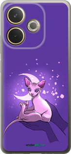 Силиконовый чехол Кот2 для Oppo A5 PRO - 4676u-3956 изображение 