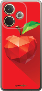 Силиконовый чехол Яблоко для Oppo A5 PRO - 4696u-3956 изображение 