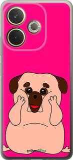 Силіконовий чехол Веселий мопс для Oppo A5 PRO - 4908u-3956 изображение 