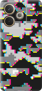 Силиконовый чехол Пиксельный камуфляж для Oppo A5 PRO - 5481u-3956 изображение 