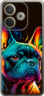 Силиконовый чехол Яркий бульдог для Oppo A5 PRO - 5547u-3956 изображение 