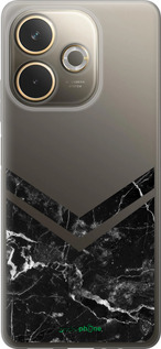 Силиконовый чехол Мраморный шеврон для Oppo A5 PRO - 5570u-3956 изображение 