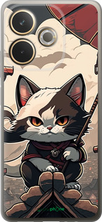 Силиконовый чехол Япония - кот на крыше для Oppo A5 PRO - 5582u-3956 изображение 