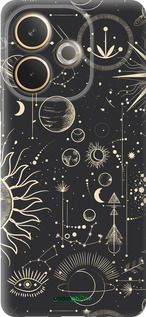 Силиконовый чехол Фаза луны для Oppo A5 PRO - 5605u-3956 изображение 