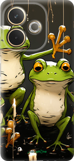 Силиконовый чехол Жабки 2 для Oppo A5 PRO - 5657u-3956 изображение 