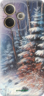 Силиконовый чехол Зимний пейзаж для Oppo A5 PRO - 5814u-3956 изображение 