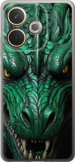 Силиконовый чехол 'Зелёный дракон v2' для Oppo A5 PRO изображение 5