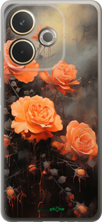 Силиконовый чехол Оранжевые розы для Oppo A5 PRO - 5944u-3956 изображение 