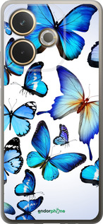 Силиконовый чехол Бабочки для Oppo A5 PRO - 6023u-3956 изображение 