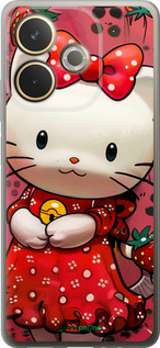 Силиконовый чехол hello kitty1 для Oppo A5 PRO - 6036u-3956 изображение 