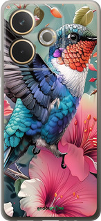 Силіконовий чехол Казкова колібрі для Oppo A5 PRO - 6051u-3956 изображение 